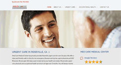 Desktop Screenshot of medcareroseville.com